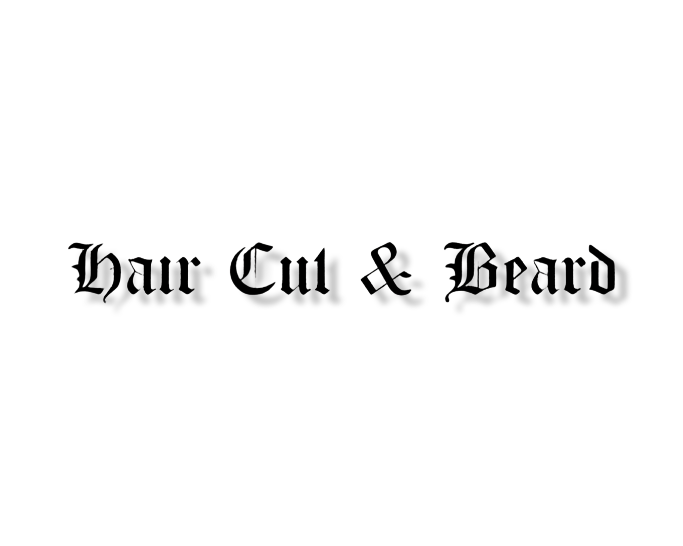 HAIR CUT WITH BEARD / GOATEE